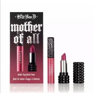 🖤2Pc Kat Von D Mother Lipstick Duo